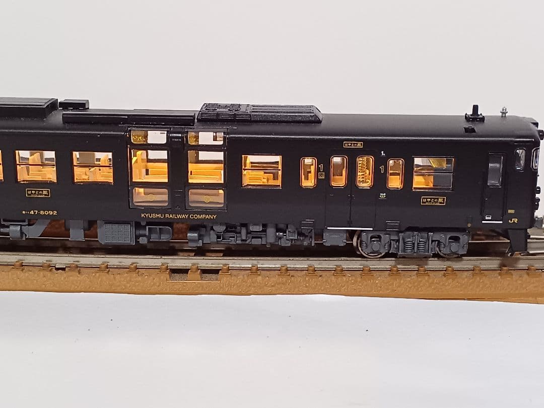 キハ147+キハ47 はやとの風 2両セット 室内灯付 マイクロエース
