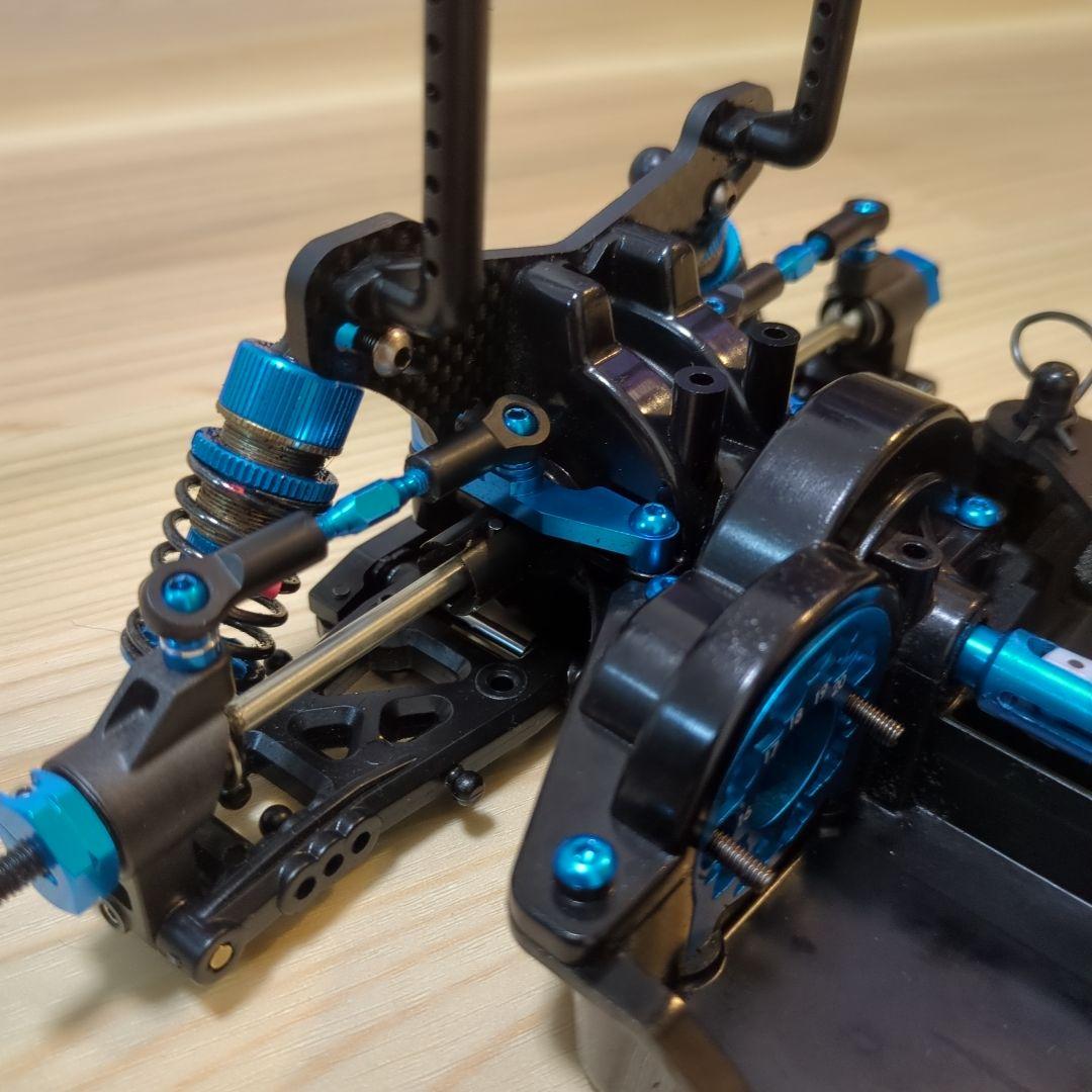 タミヤ　TT-02　タミチャレ仕様　オプション多数付き