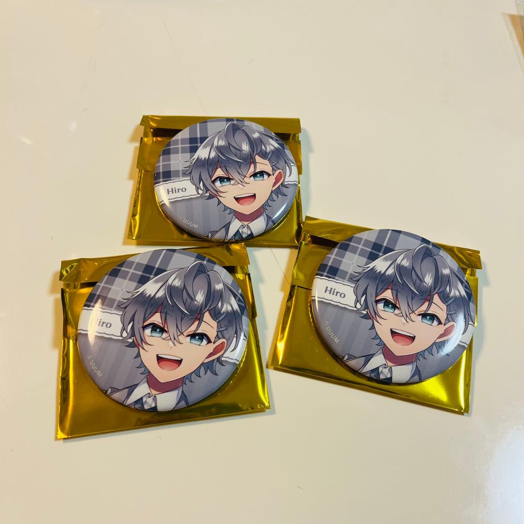 カラフルピーチ ヒロ 缶バッジ3個 からぴちパラダイス2025 パラぴち