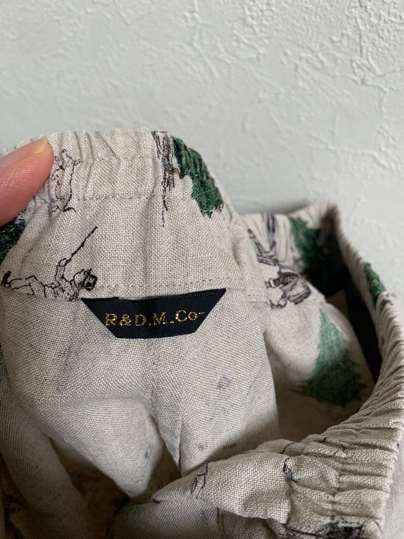 オールドマンズテーラー　WEEKEND HILL GOM PANTS