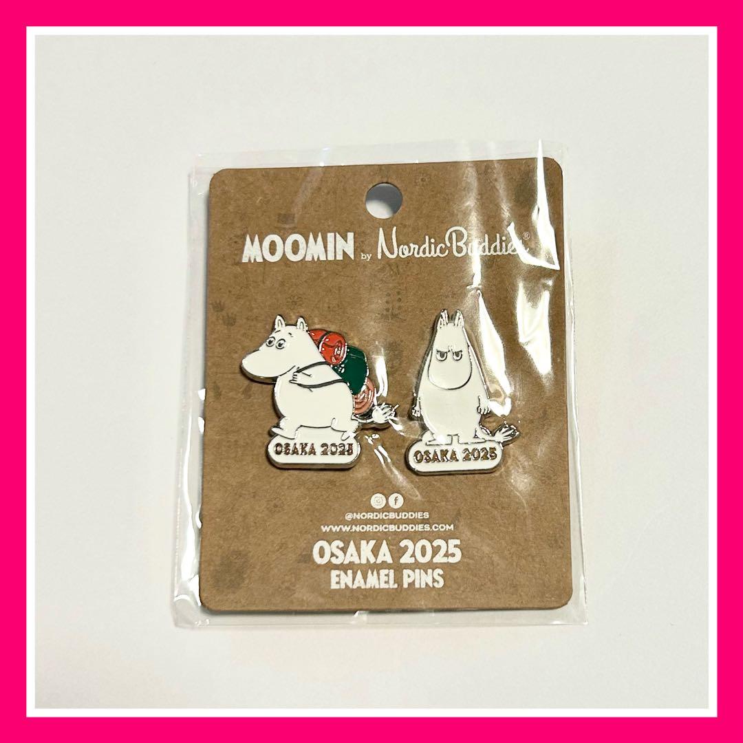 会場限定】 大阪万博 ムーミン ピンバッジ 北欧館 新品未開封 限定