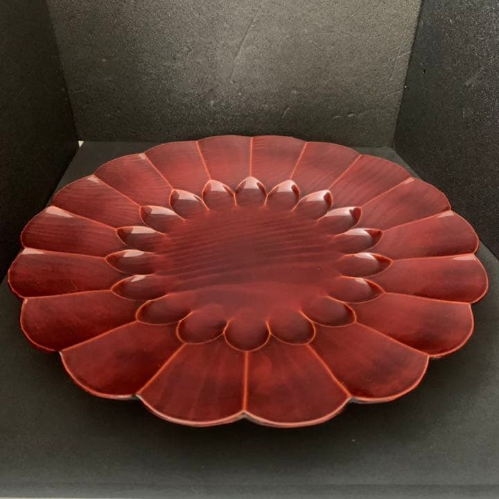 大徳寺 孤篷庵 小堀卓厳 菓子器盆 伝来写 菊花盆 盆 漆器