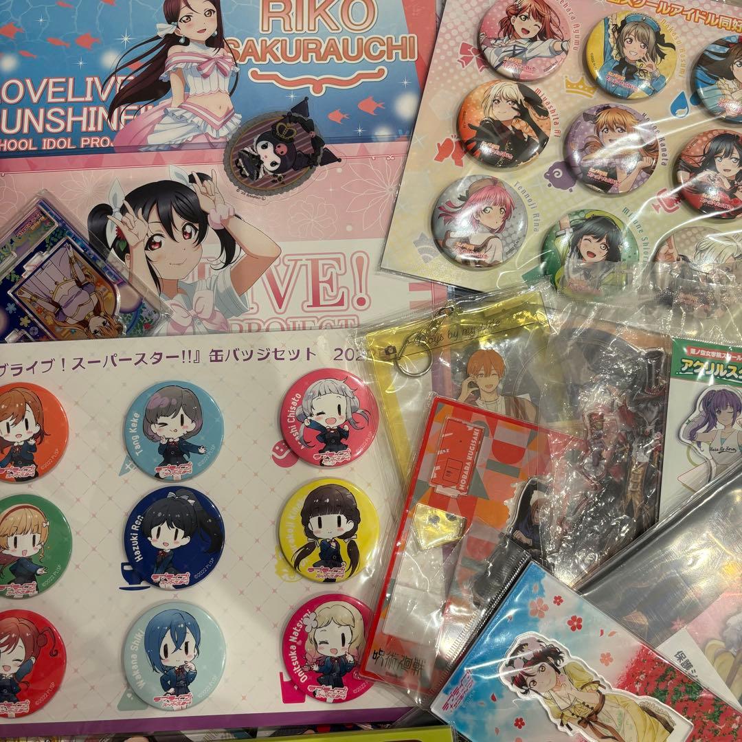 鬼滅の刃 ワンピース ラブライブ アニメグッズ まとめ売り 大量 600点