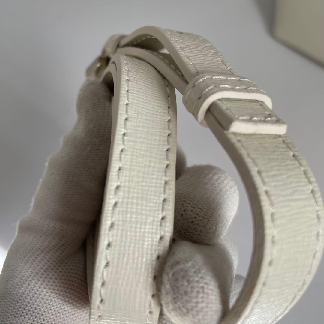 未使用保管品✨　FURLA ショルダーバッグ　2way 白　レザー