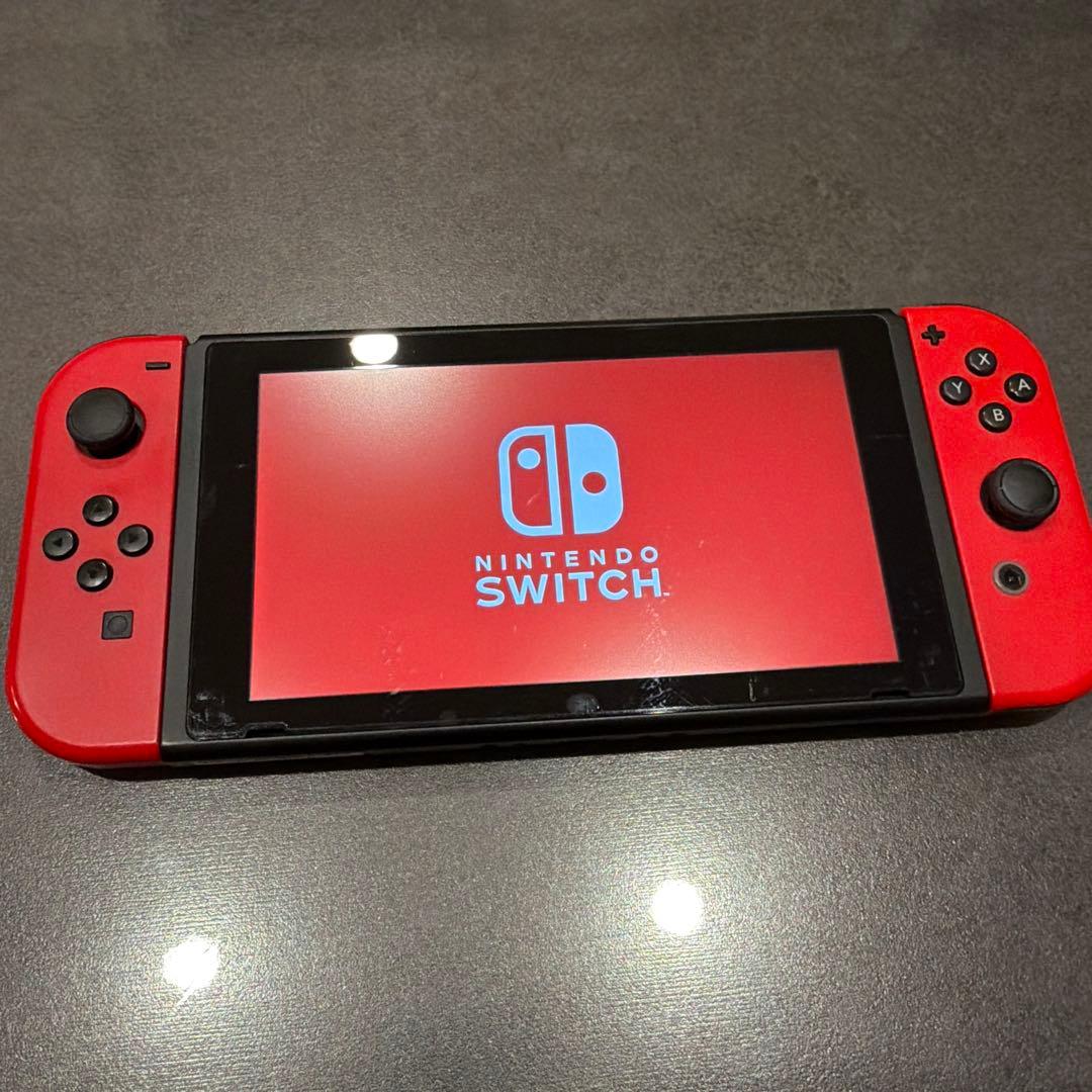 p*o様 Nintendo Switch 本体 マリオオデッセイ限定モデル