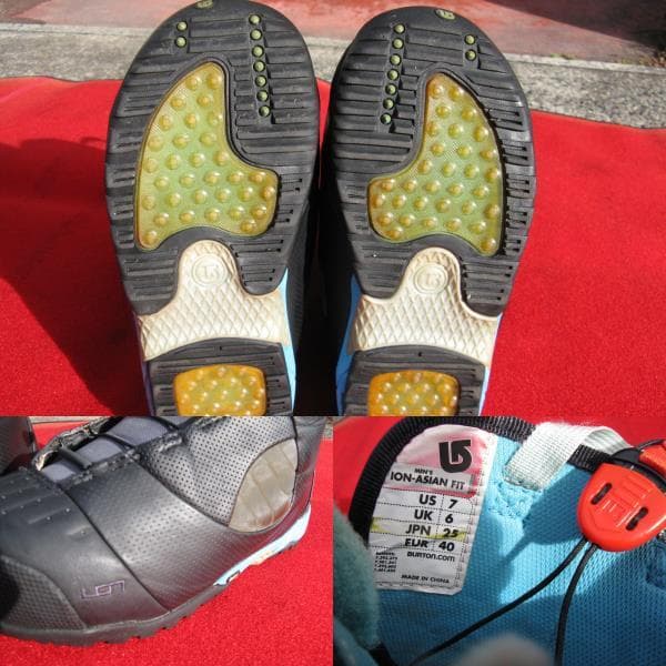 ★BURTON　ION　US７　２５センチ　バートン　アイオン★