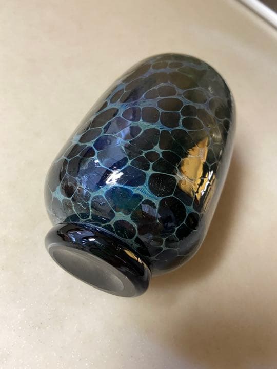 江副行昭 熔壤ガラス花入 お値下しました！