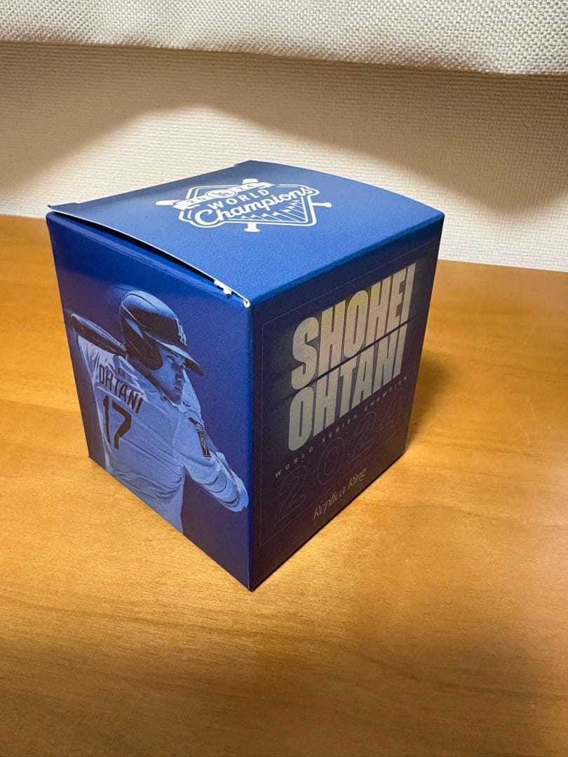 2024年ワールドチャンピオン記念リング 2025年8／6限定配布 大谷翔平