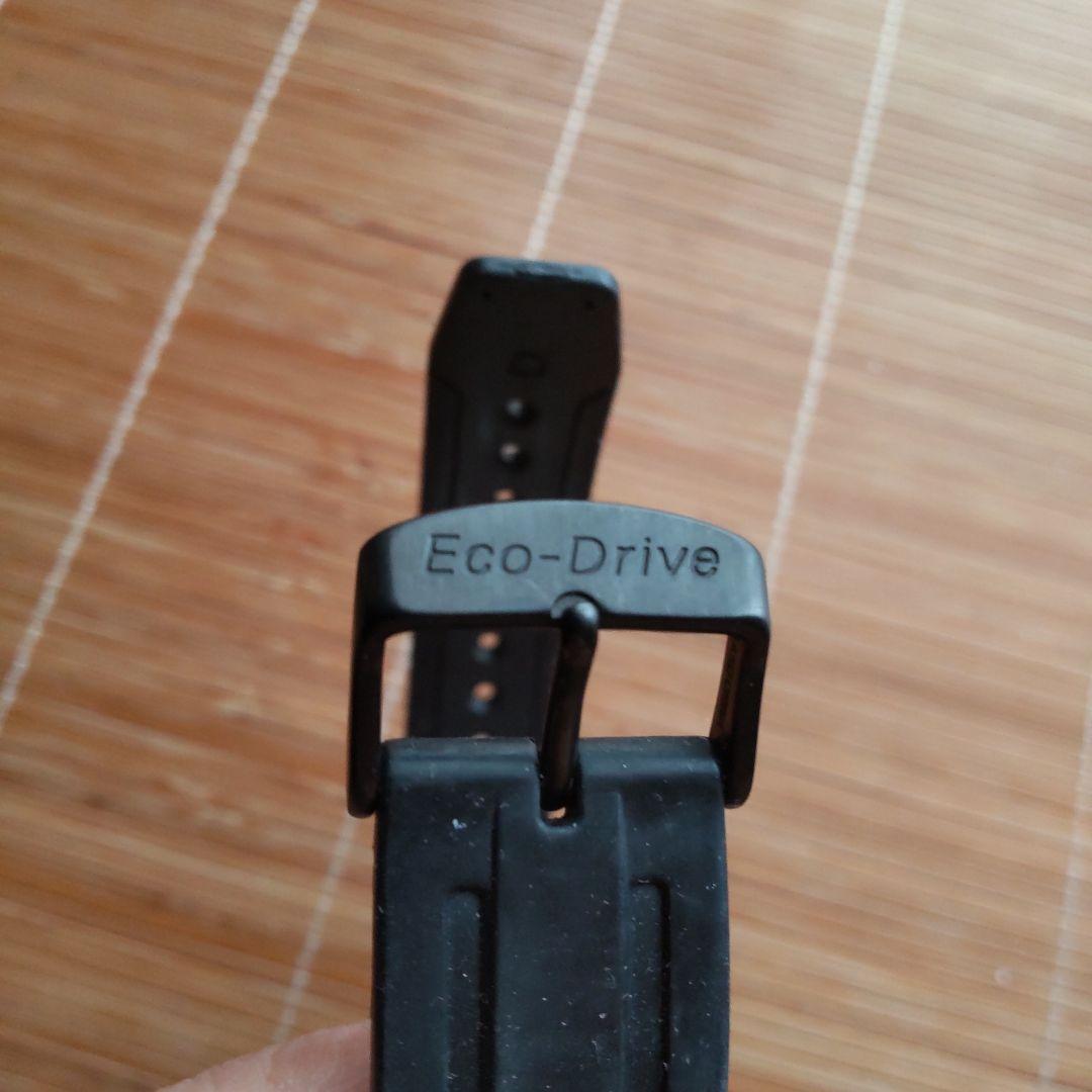 美品【稼働品】CITIZEN/シチズン/エコドライブ/ダイバー/デイト/ブラック