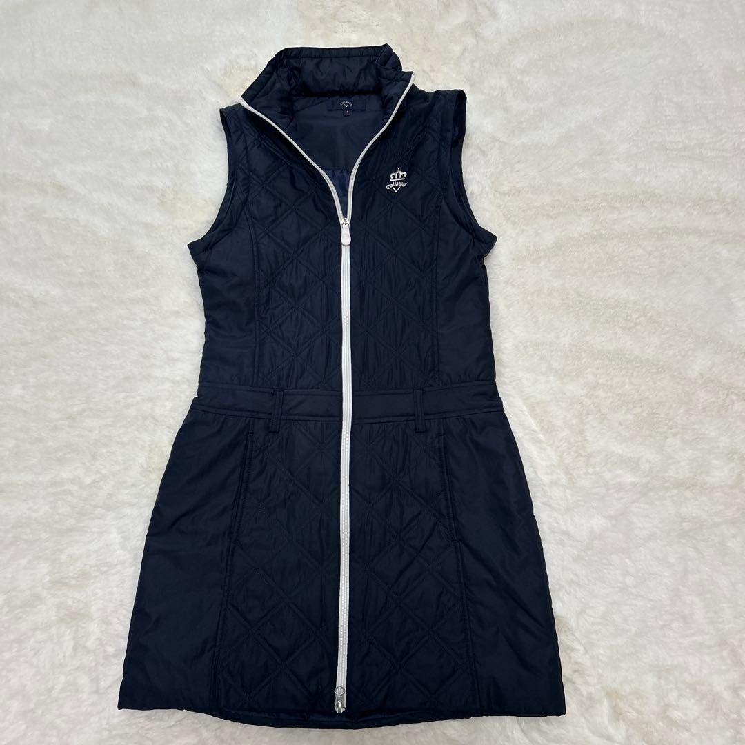 【Callaway】キャロウェイ　ゴルフ　4way中綿ワンピース