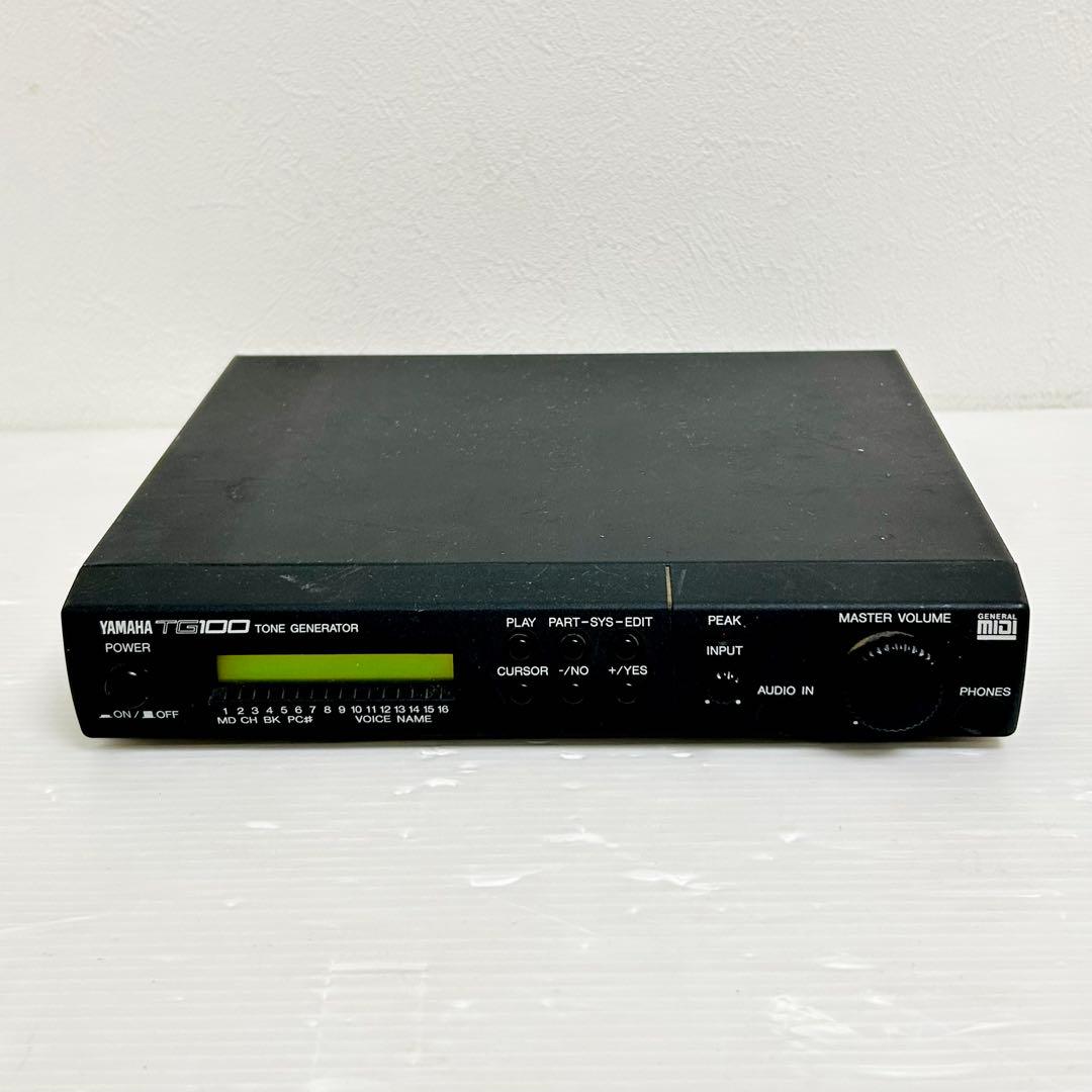 希少 YAMAHA TG100 トーンジェネレーター DTM 音源モジュール