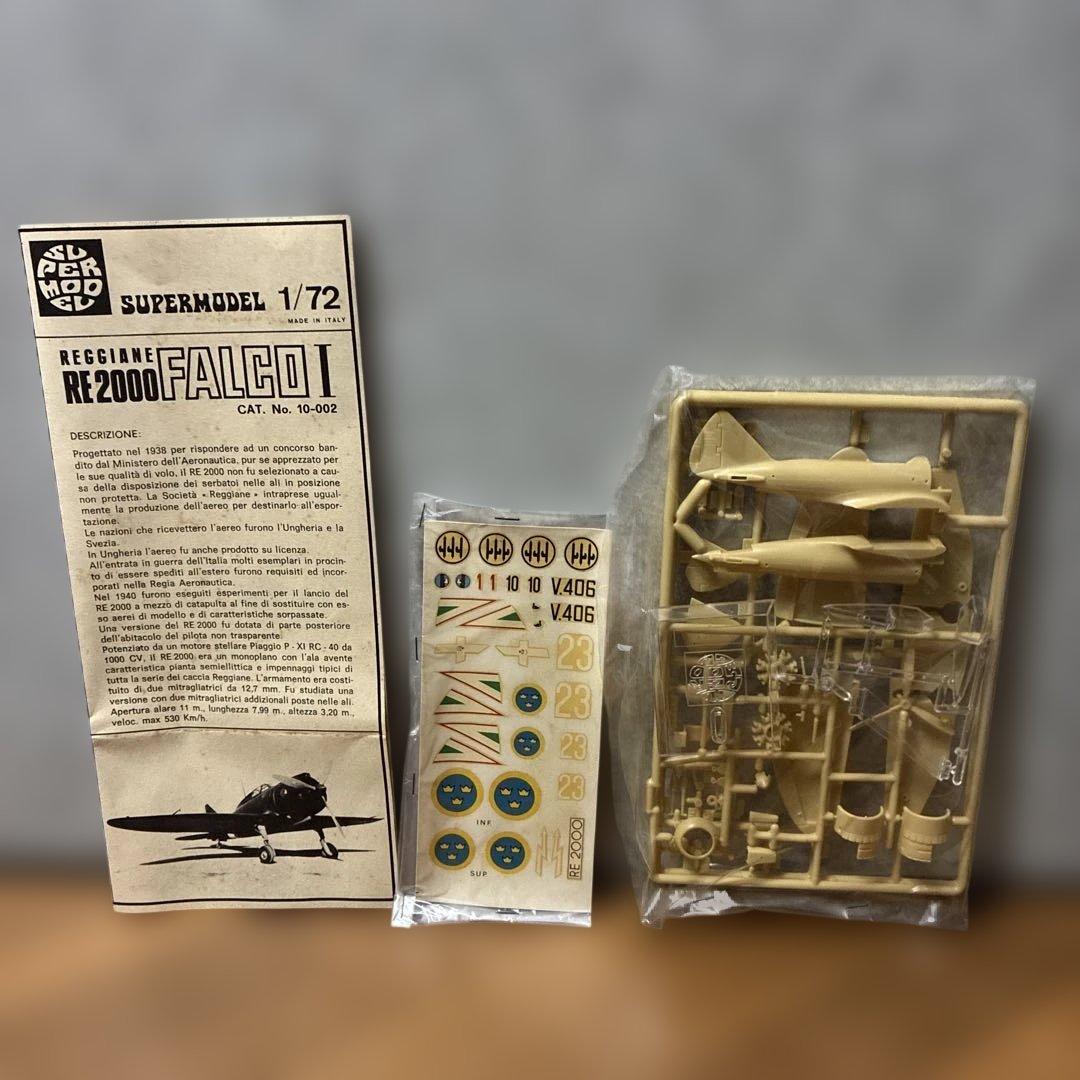 スーパーモデル社製1/72スケールレジアーネ Re2000 ファルコ I - メルカリ