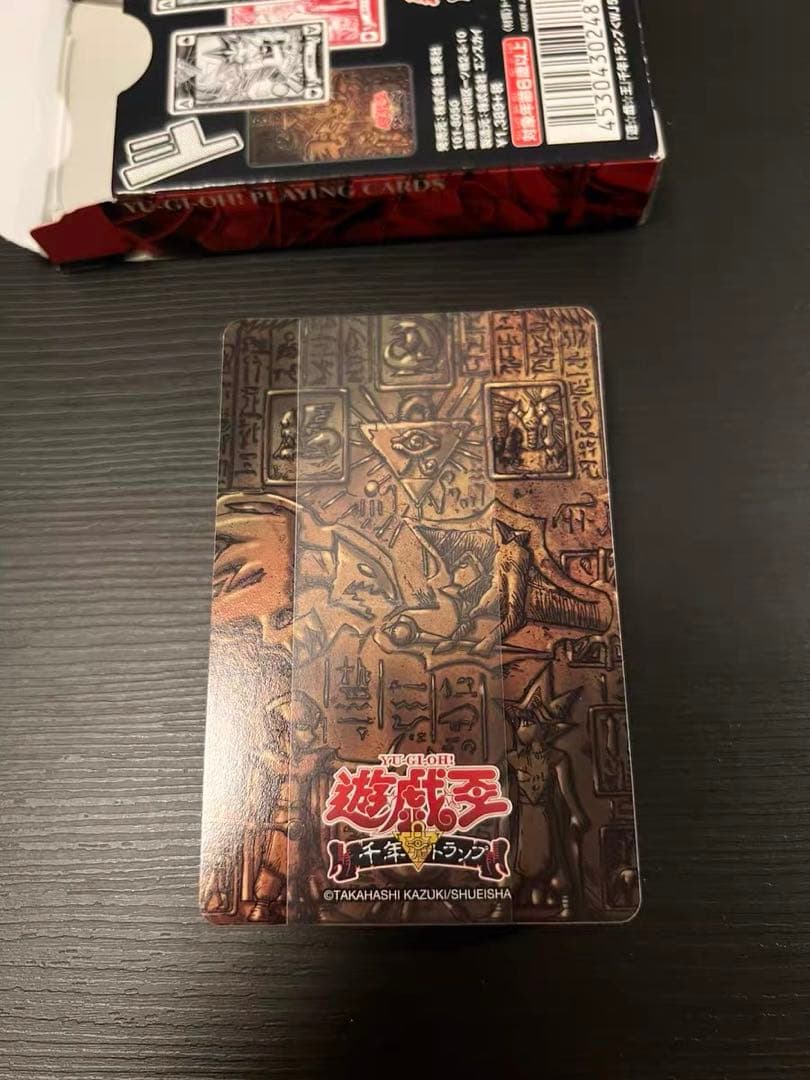 ジャンプ展 限定 遊戯王 千年トランプ 杏子 三幻神 ブラックマジシャン