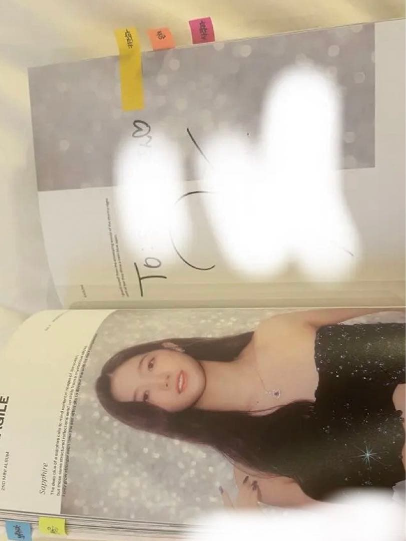 LESSERAFIM メンバー全員直筆サイン antifragile