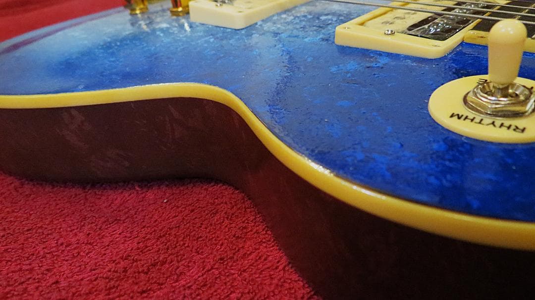 LPLH豪華仕様ラッカー塗装コイルタップBLアルニコVレフティ左