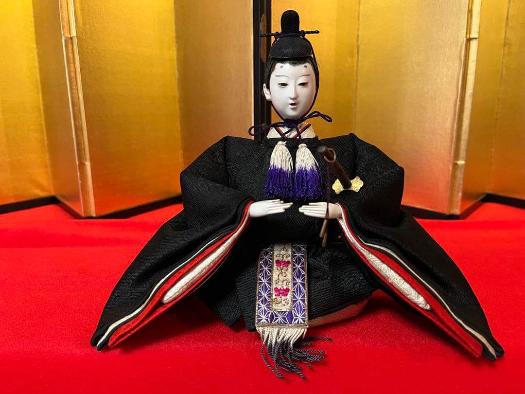 大正期～昭和初期 京雛九番 内裏雛親王飾 雛人形 お雛様 ひな祭り