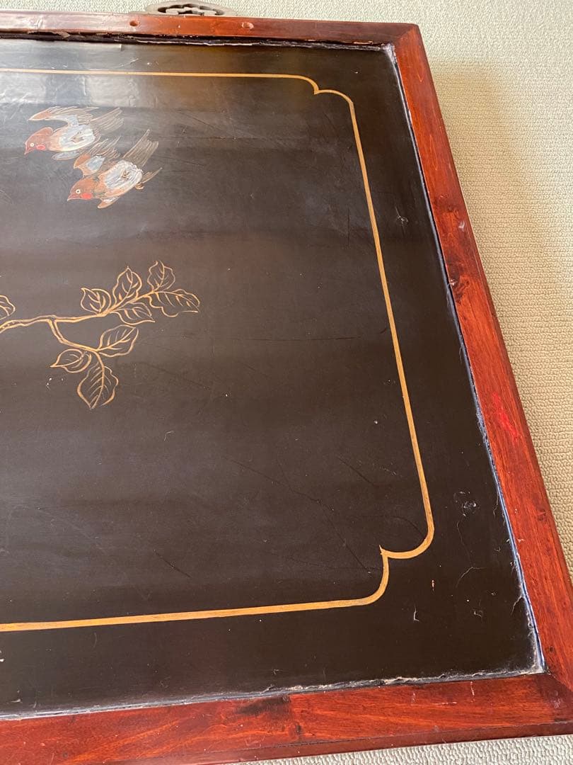 中国 アンティーク 「蘇武牧羊」 壁掛け 中国絵画