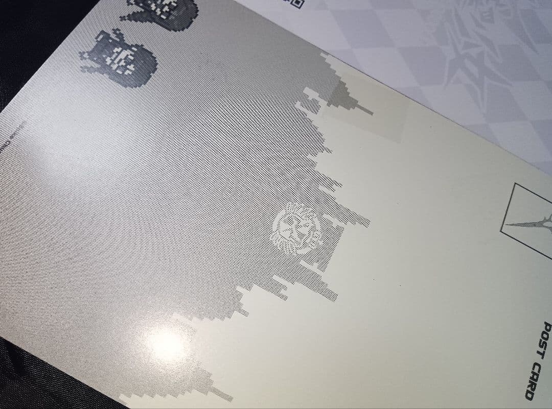 シール跡あり ジェノサイダー翔 腐川冬子 ポストカード ダンガンロンパ