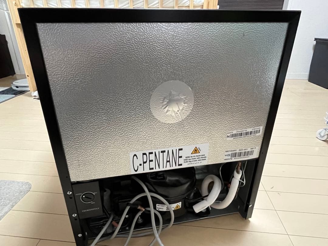 MAXZEN 33L 冷凍庫　JF033HM01GR