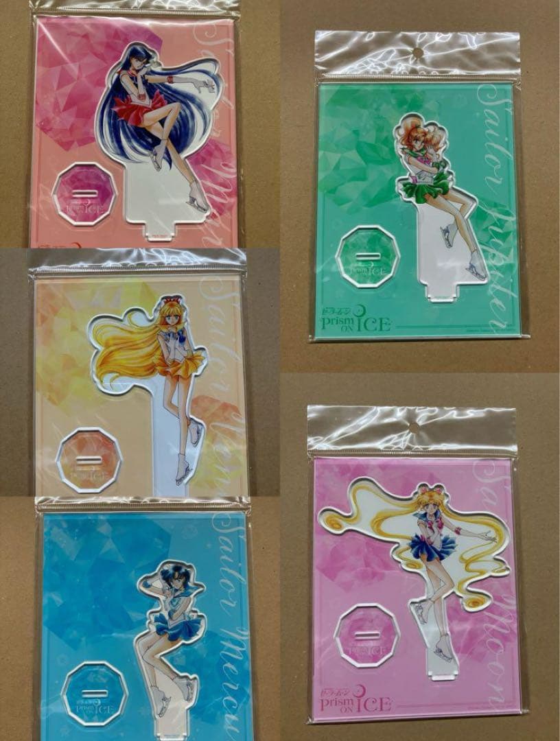 セーラームーン アイスショー 限定グッズ 描き下ろし原画 アクスタ 全5