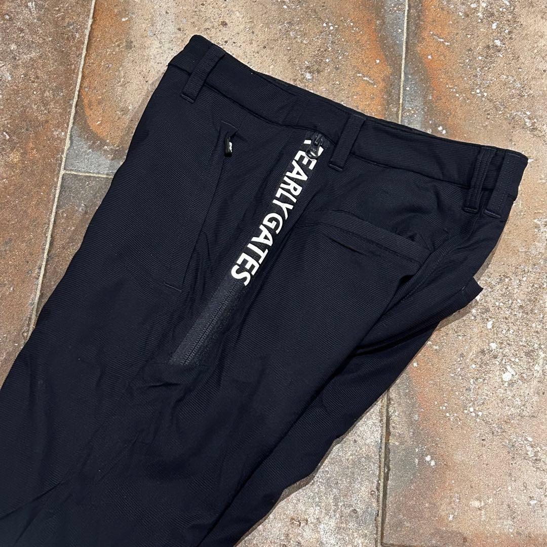 PEARLY GATES 中綿パンツ ネイビー ジップロゴ　小さいサイズ