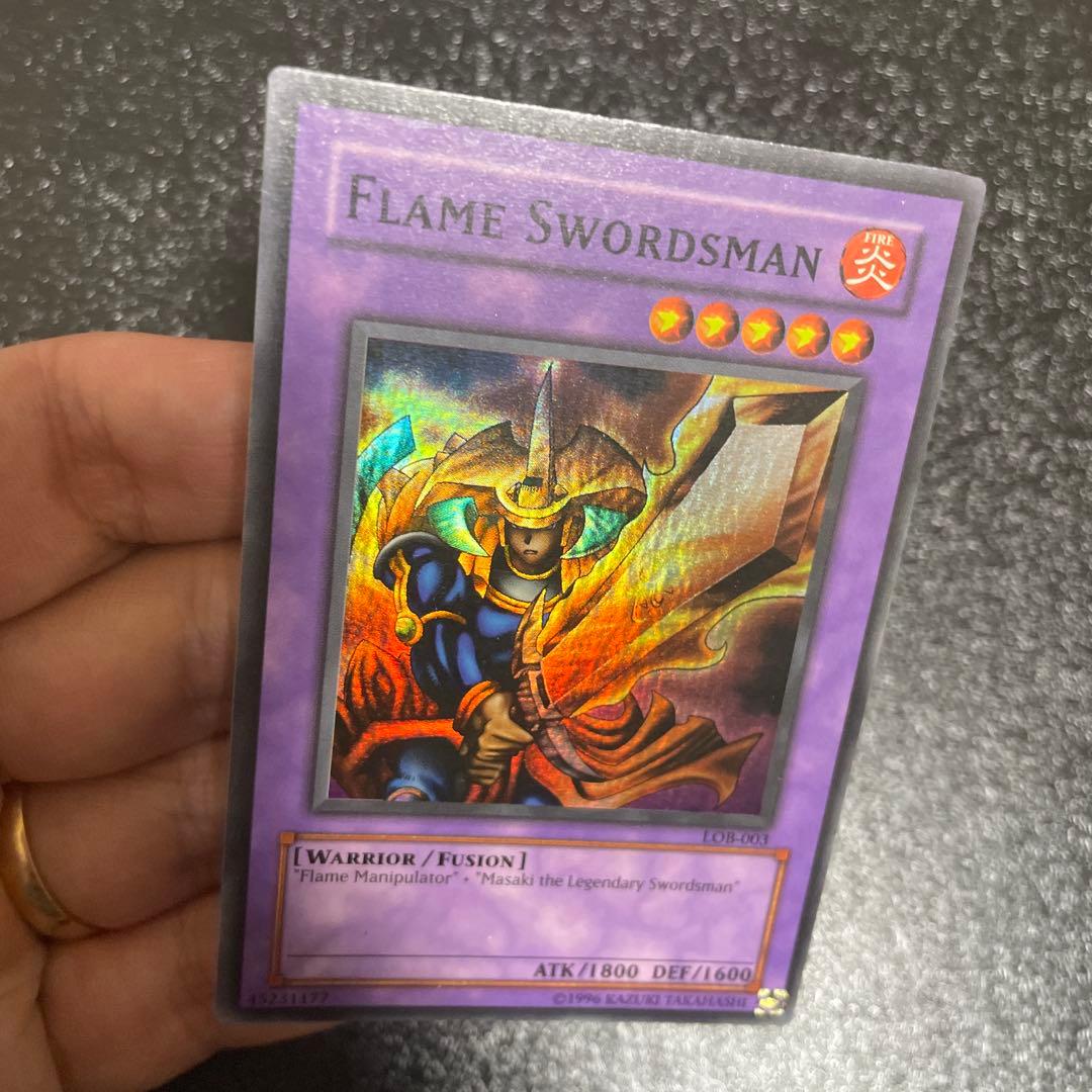 遊戯王　炎の剣士　北米版　wavy