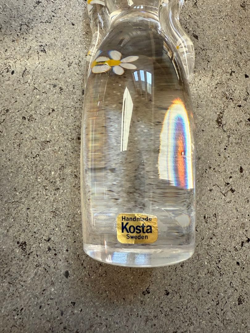 Boda/ボーダ/Familjen/ ファミリー クリスタルガラスのオブジェ