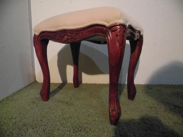 送料無料アウトレット【限定品・新品】アンティーク風★猫足★クラシカルスツール