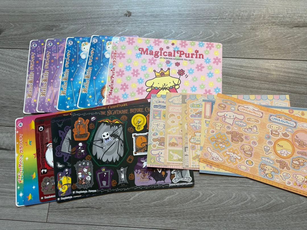 サンリオ　ディズニー　シール