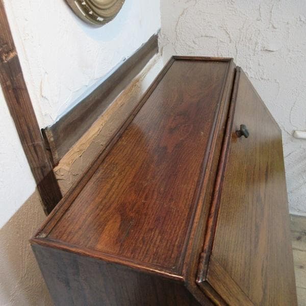 イギリス アンティーク 家具 ライティングビューロー デスク 机 6024e