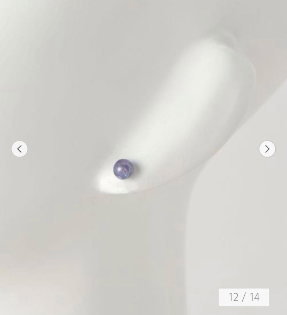 UNITED ARROWS別注 PREEK ブルーゾイサイト 工場 ピアス