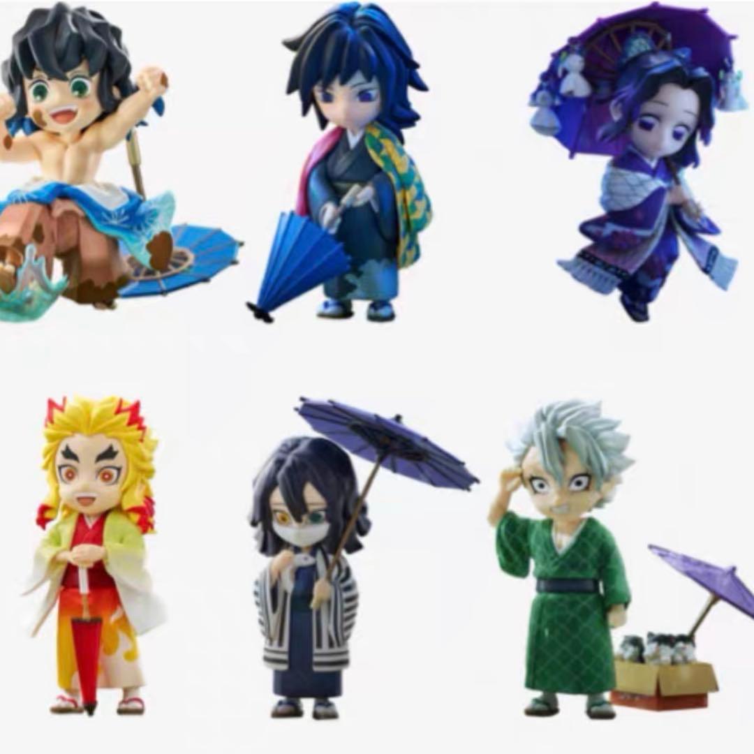 鬼滅の刃 中国限定 梅雨シリーズBセット ボックス6個入り シュリンク付き