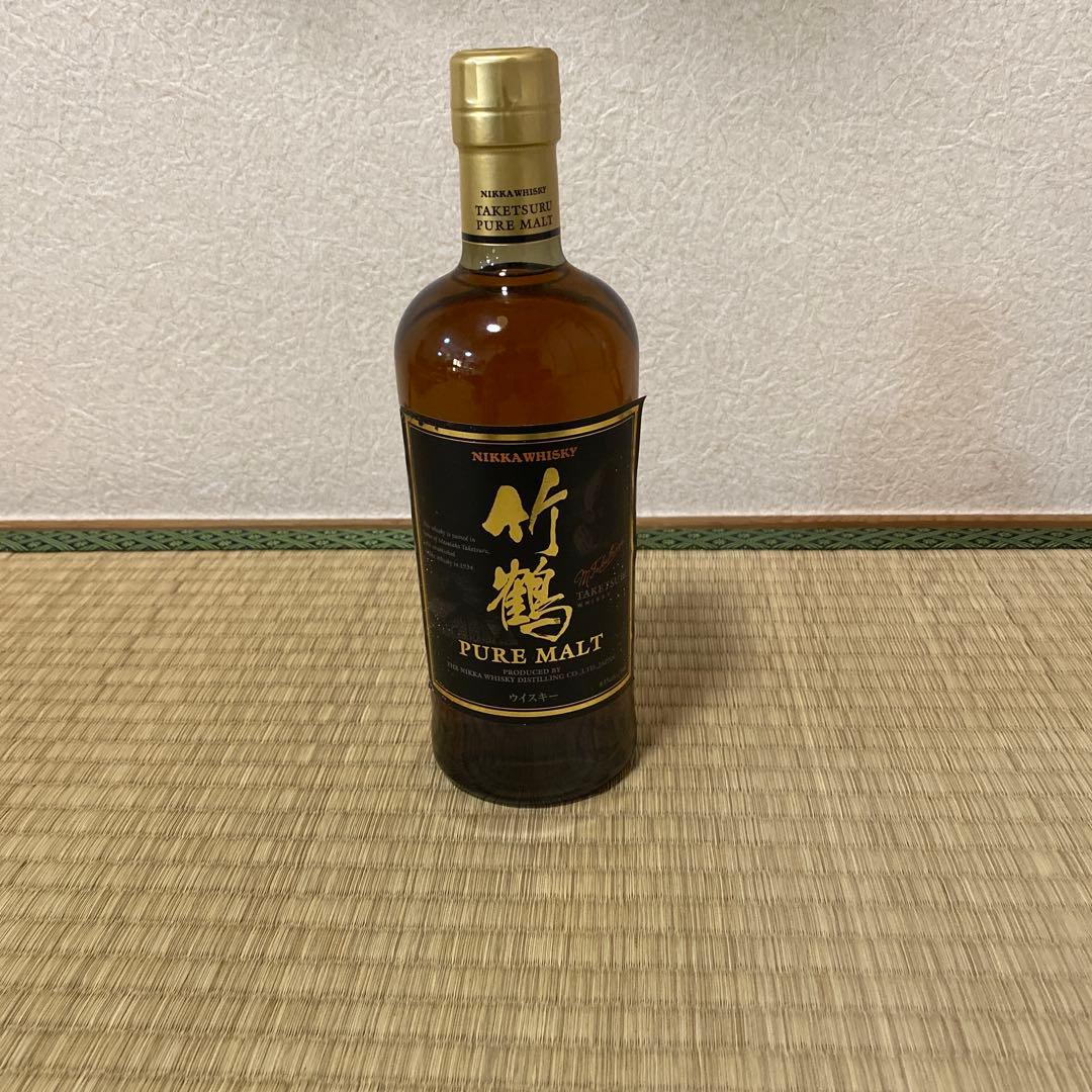 旧黒ラベル】竹鶴 ピュアモルト ウイスキー 700ml 未開栓 終売品