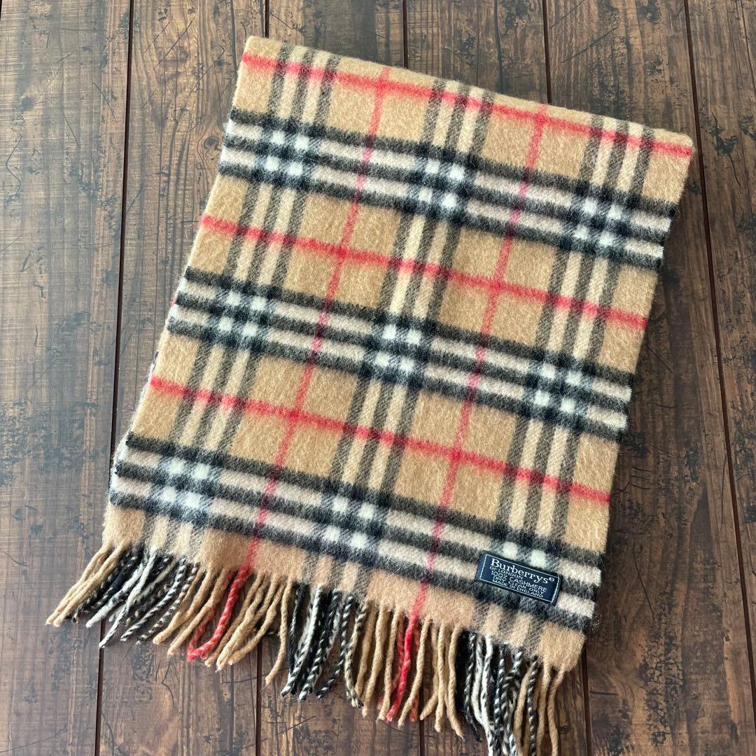 Burberry ノバチェック柄 マフラー BURBERRY チェック柄 マフラー 100