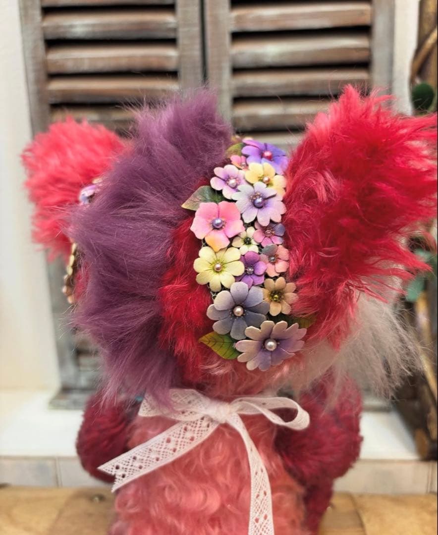 国内作家様作 ハンドメイド テディベア ぬいぐるみ レッサーパンダ