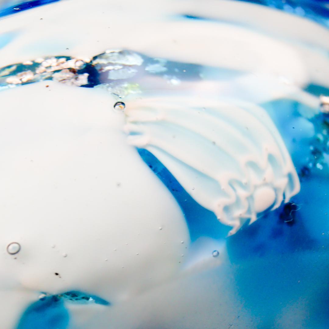 Murano Glass ミルフィオリ ペーパーウエイト 硝子細工