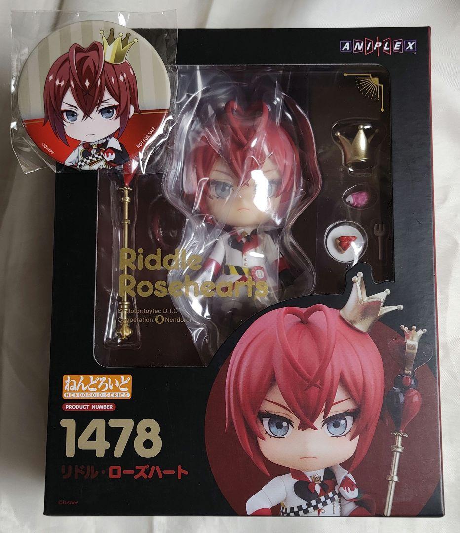 未開封】 リドル・ローズハート ねんどろいど 特典缶バッジ付 ツイステ