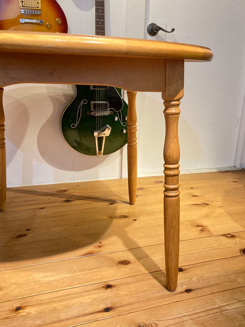 希少 太平winds ナチュラル 丸テーブル 飛騨家具 コーヒーテーブル カフ