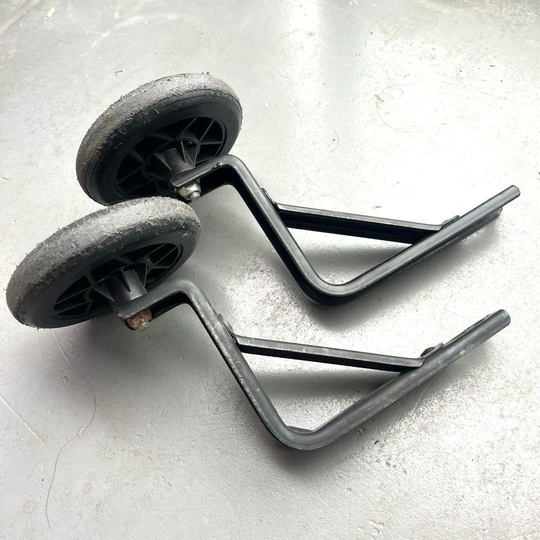 【引取り限定】子供用自転車 BMXスタイル 18インチ 補助輪・ヘルメット付き