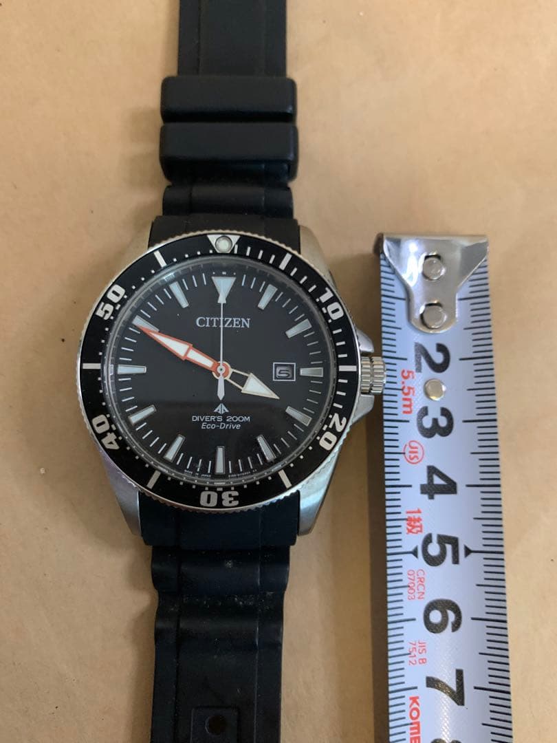時計 CITIZEN e168-s081483 DIVERS ECO-DRIVE