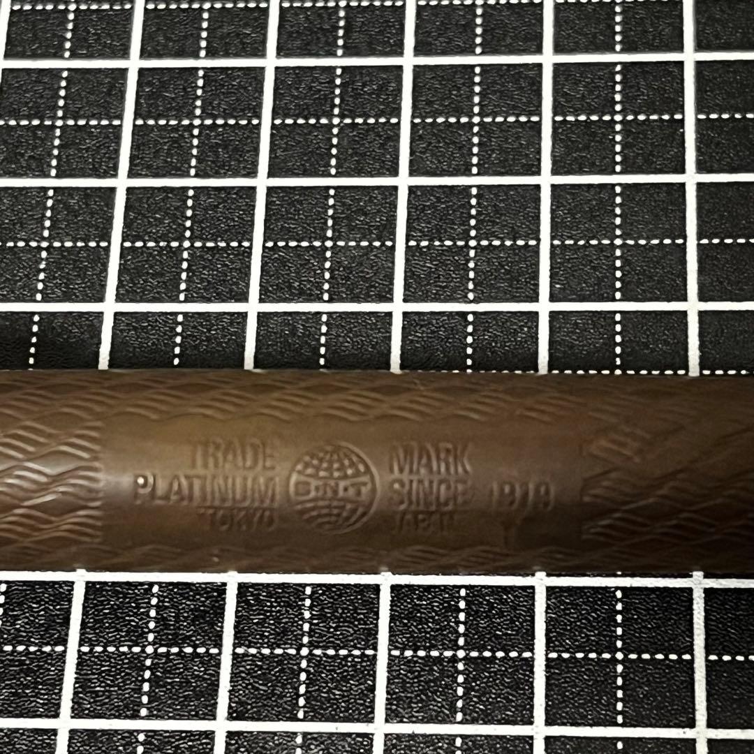 プラチナ 万年筆 70周年 エボナイト チェイス 中字 - メルカリ