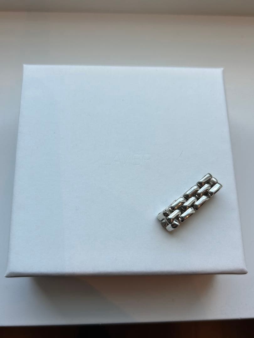 【極美品・箱付き】LAVER 3 LINK RING サイズS