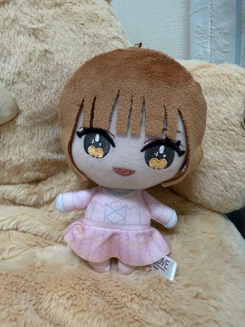 LOVE ぬいぐるみ（大場花菜） LOVE 大場花菜 ぬいぐるみ フェイスパス