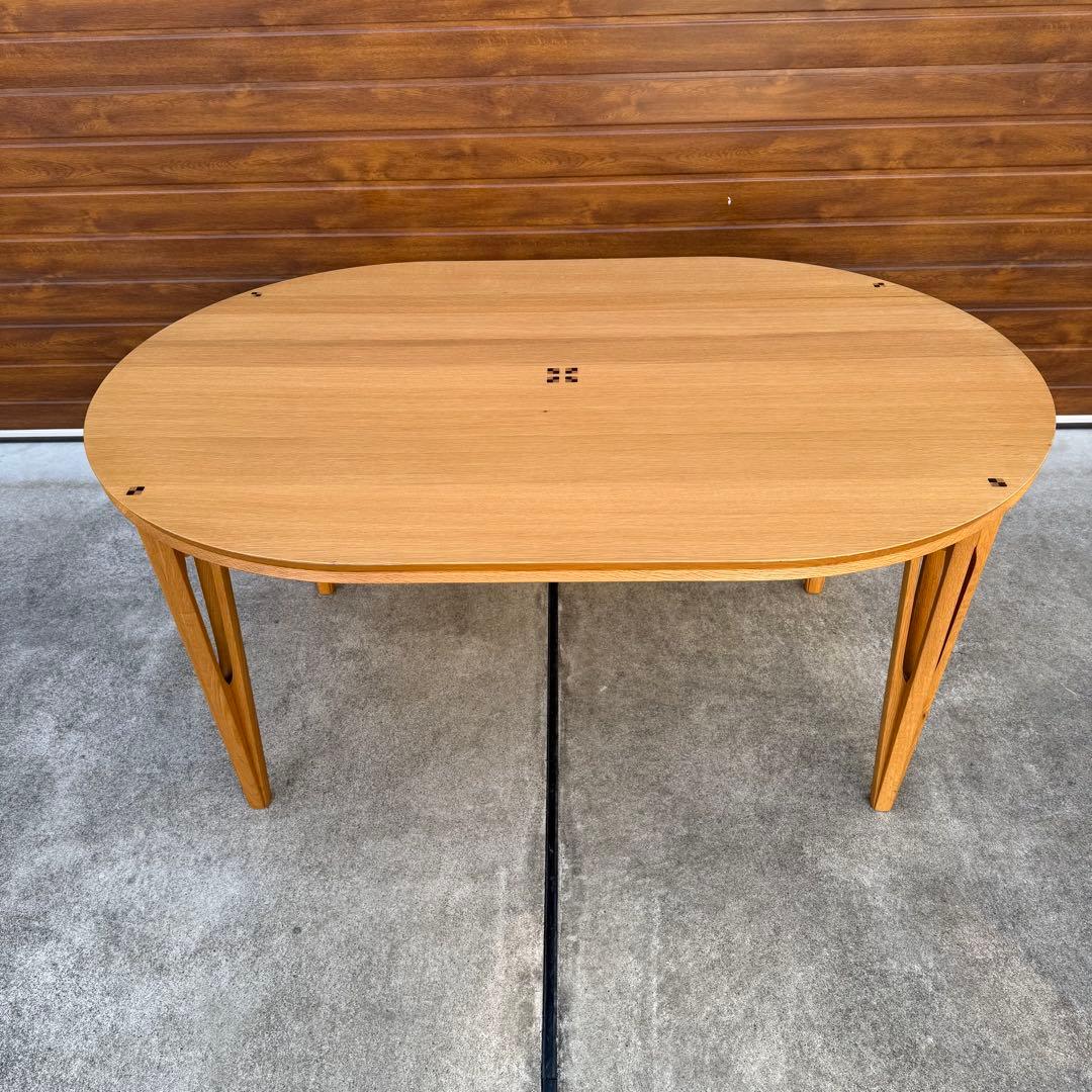 廃盤 ACTUS ダイニングテーブル オーク 日進木工 購入価格26万