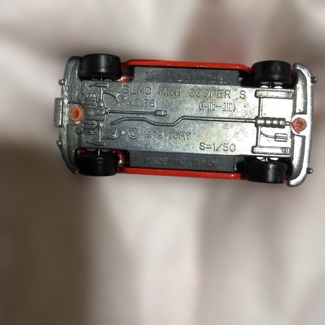 日本製　トミカ　外国車シリーズ　BLMC ミニ　クーパー　マークIII F8
