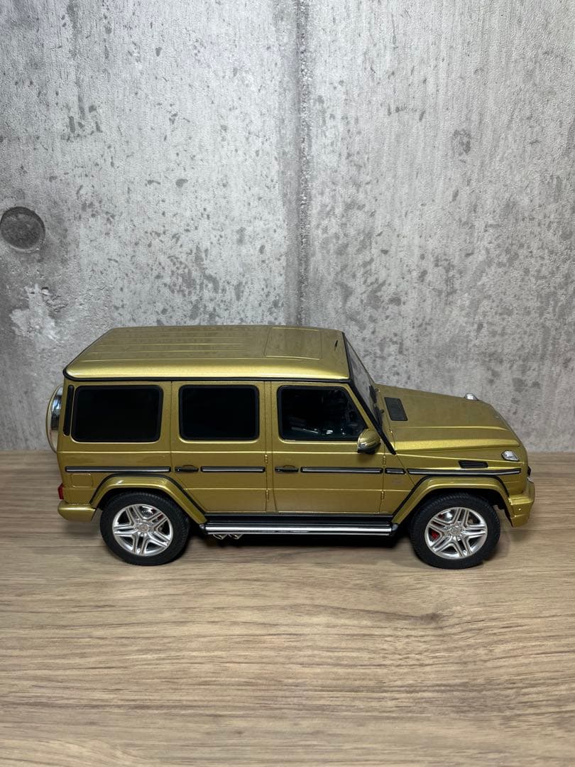 GTスピリット 1/18 メルセデス ベンツ AMG G 63 パール ゴールド