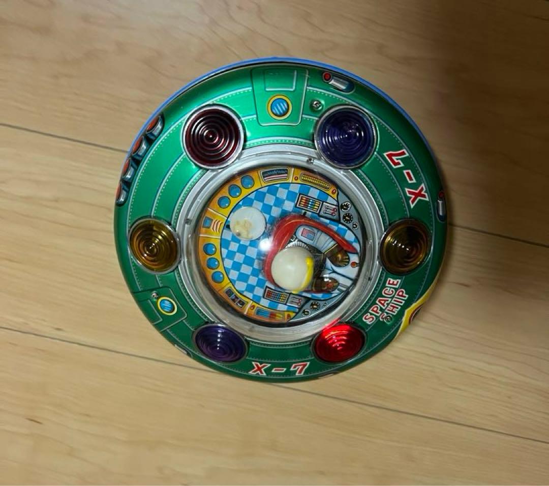 ブリキおもちゃ（スペースシップ X-7 ）