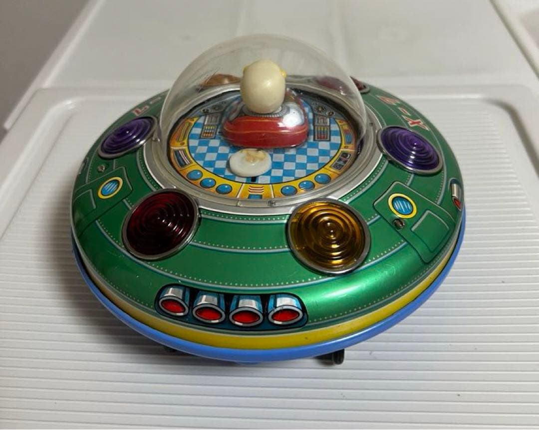 ブリキおもちゃ（スペースシップ X-7 ）