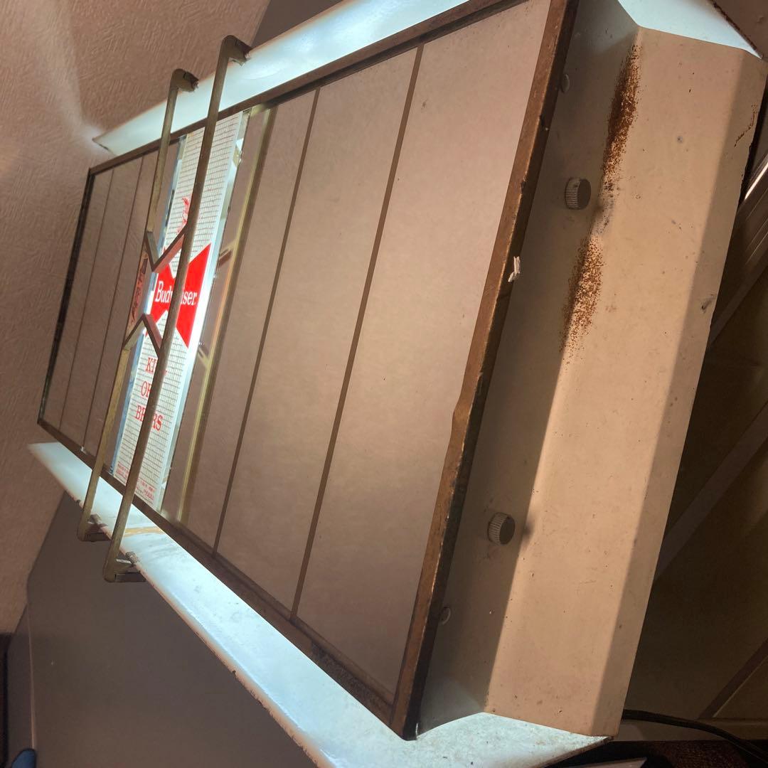 バドワイザー　ライトサイン　ヴィンテージ