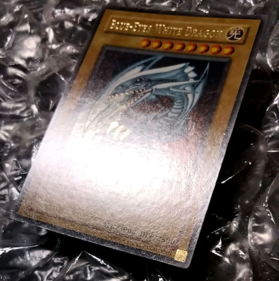 秘蔵 特濃 glossy ホイル エラー 1st 遊戯王 ブルーアイズ 初期 - メルカリ